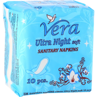 

Прокладки гиг"VERA"(ult night/soft,10шт)