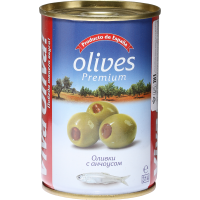 

Оливки с анчоусом "Viva oliva" 300 гр.