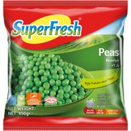 Замороженный горошек зеленый «SuperFresh» Frozen peas, 450 г