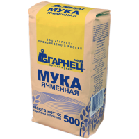 

Мука ячменная "ГАРНЕЦ"500г