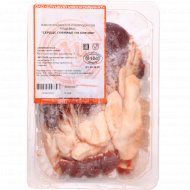 Сердце говяжье «По-слуцки» замороженное, 1 кг, фасовка 0.7 - 0.8 кг