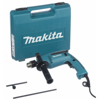 

Дрель ударная"MAKITA"(HP 1640 K + набор)