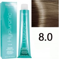 Крем-краска для волос «Kapous» Hyaluronic Acid, HY 8.0 светлый блондин, 1308, 100 мл