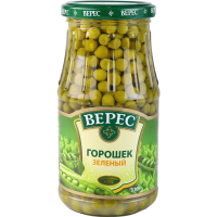 

Горошек зел.конс."ВЕРЕС" (ст/б) 510гр.