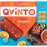Десерт «Qvinto» Апельсиновый с какао, 180 г