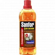 Средство «Sanfor« для мытья полов альпийская свежесть, 920 мл.