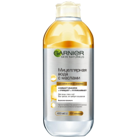 

Мицелярная вода "GARNIER"с маслами 400мл