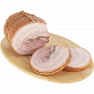 Бекон свиной копчено-вареный «Могилевский» высший сорт, 1 кг, фасовка 0.5 - 0.7 кг