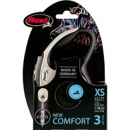 Поводок-рулетка «Flexi» New Comfort, CF00C3.251.S.20, XS, трос, 3 м
