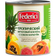 Коктель тропический фруктовый «Federici» с соком маракуйи, 425 г