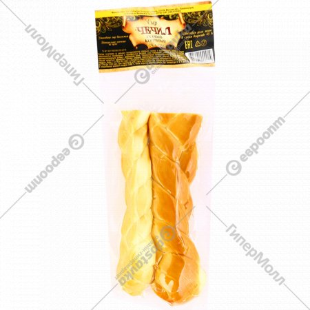 Сыр копченый «Чечил особый» косичка, 45%, 1 кг, фасовка 0.25 кг