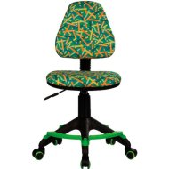 Компьютерное кресло «Бюрократ» KD-4-F, зеленый карандаши