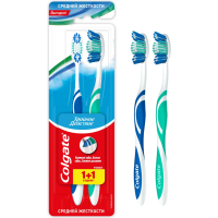

Зубн.щетка "COLGATE" (1+1) оранж/фиолет