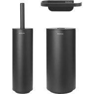Ершик для туалета «Brabantia» MindSet, 303685, минерально-серый, 3 предмета