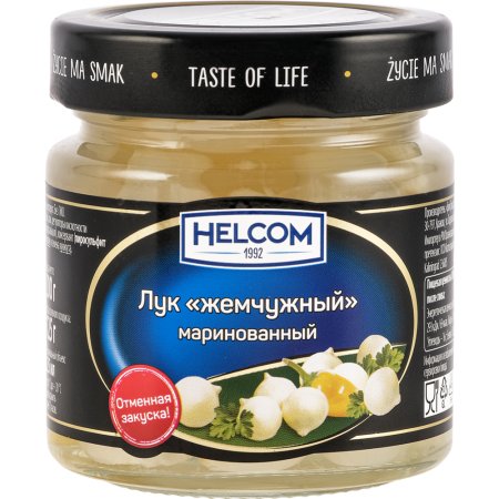 Лук маринованный Helcom Жемчужный, 225 мл