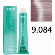 Крем-краска для волос «Kapous» Hyaluronic Acid, HY 9.084 очень светлый блондин прозрачный брауни, 1364, 100 мл