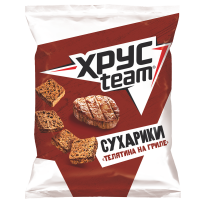 

Сухарики"ХРУСТИМ"(телятина на гриле)75г