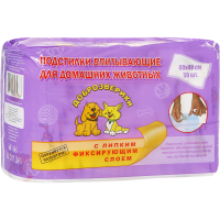 

Подстилки впитывающие д/жив. 60х40/30л