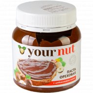 Паста ореховая «Your nut» с добавлением какао, 250г.