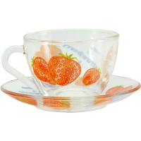 

Набор "КЛУБНИКА"(кружка 200мл с блюдцем)