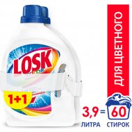 Гель для стирки «Losk» Color, 2х1.95 л