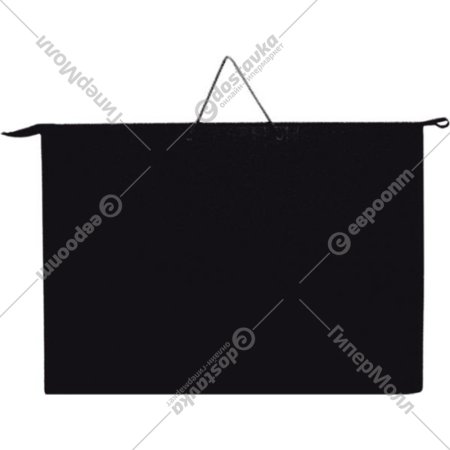 Папка для рисунков «Оникс» А3 с ручкой, ПР 3 черный