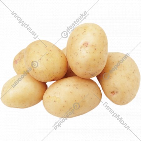 Картофель ранний, мытый, 1 кг, фасовка 1.8 - 2 кг