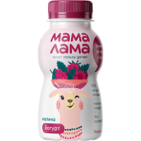 

Йогурт"МАМА ЛАМА"малина,2,5% 200г