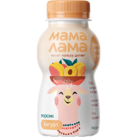 

Йогурт"МАМА ЛАМА"персик,2,5% 200г