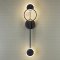 Настенный светильник «Odeon Light» Denzel, Midcent ODL22 169, 4322/16WL, черный