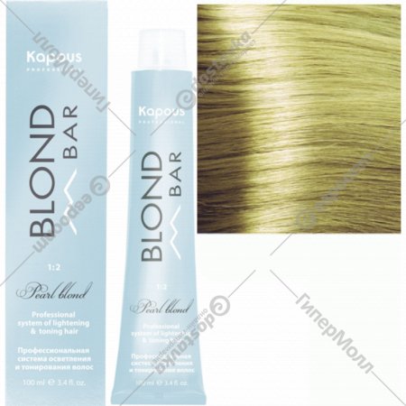 Крем-краска для волос «Kapous» Blond Bar, BB 032 сливочная панна-котта, 2332, 100 мл