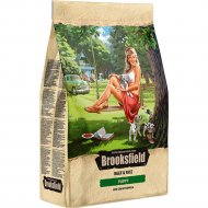 Корм для щенков «Brooksfield» Low Grain Puppy, говядина/рис, 3 кг