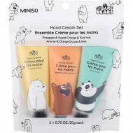 Крем для рук «Miniso» We Bare Bears, 2007739011107, 3 шт