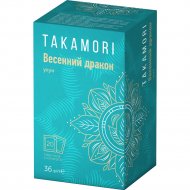 Чай зеленый улун «Takamori» весенний дракон, 20х1.8 г