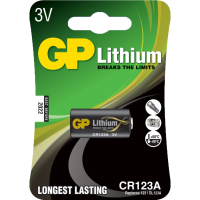 

Элемент питания «GP Lithium» CR123A, 1шт