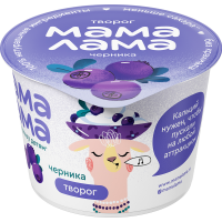 

Творог"МАМА ЛАМА"(черн.3.8%)100г