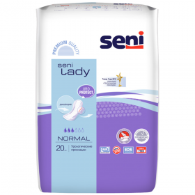 Прокладки урологические для женщин «Seni Lady» размер normal, 20 шт
