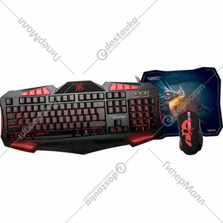 Клавиатура+мышь «Qumo» Axe Strike