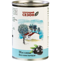 

Маслины б/к"ХОРОШ.СЕЗОН"стер.314мл,300гр