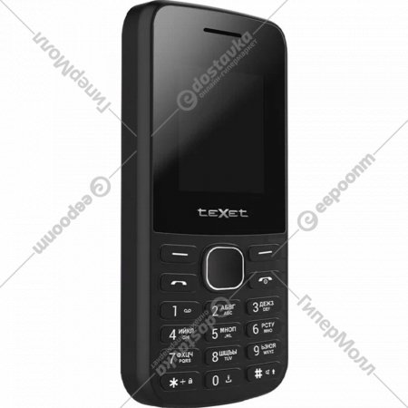 Мобильный телефон «Texet» TM-117, Black