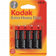 Элемент питания «Kodak» Heavy Duty R6-4BL, 4 шт