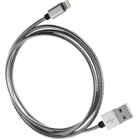 

Кабель USB(MFI С48,Apple8pin,серебр)1м