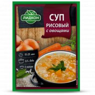 Суп для варки «Лидкон» рисовый с овощами, 70 г