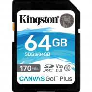 Карта памяти «Kingston» SDG3/64GB