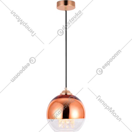 Подвесной светильник «Ambrella light» TR3603 CP/CL, медь/прозрачный