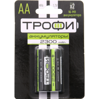 

Аккум. батарея "ТРОФИ"(HR06,2BL,2300mAh)