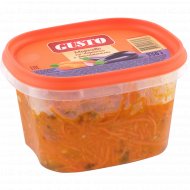 Салат «Gusto» морковь пикантная с баклажанами, 350 г