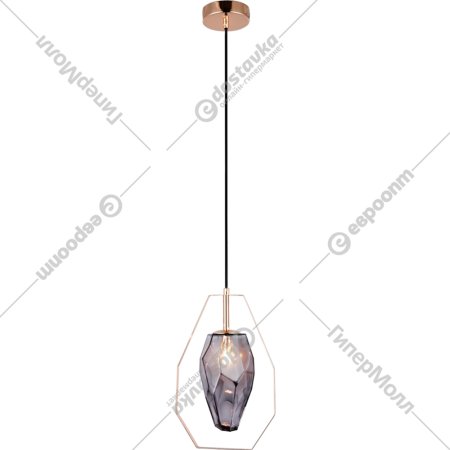 Подвесной светильник «Ambrella light» TR3627 GD/SM, золото/дымчатый