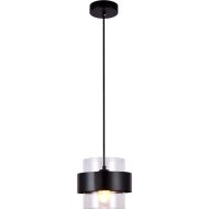 Подвесной светильник «Ambrella light» TR3646 BK/CL, черный/прозрачный