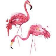 Картина по номерам «PaintBoy» Пара фламинго, G472